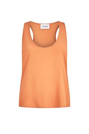 Canotta Pura in misto seta arancione THE ANDAMANE | TM190921CTNS059TANGERINE